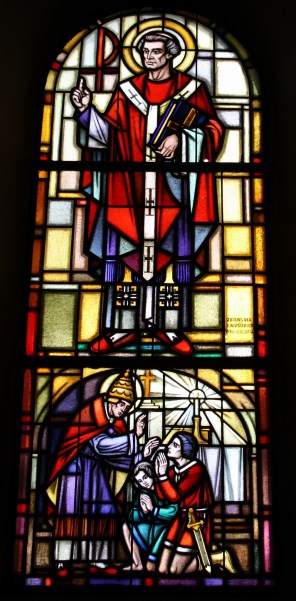 교황 성 우르바노 1세2_photo by Reinhardhauke_in the Church of St Urbanus in Oeverich_Germany.jpg